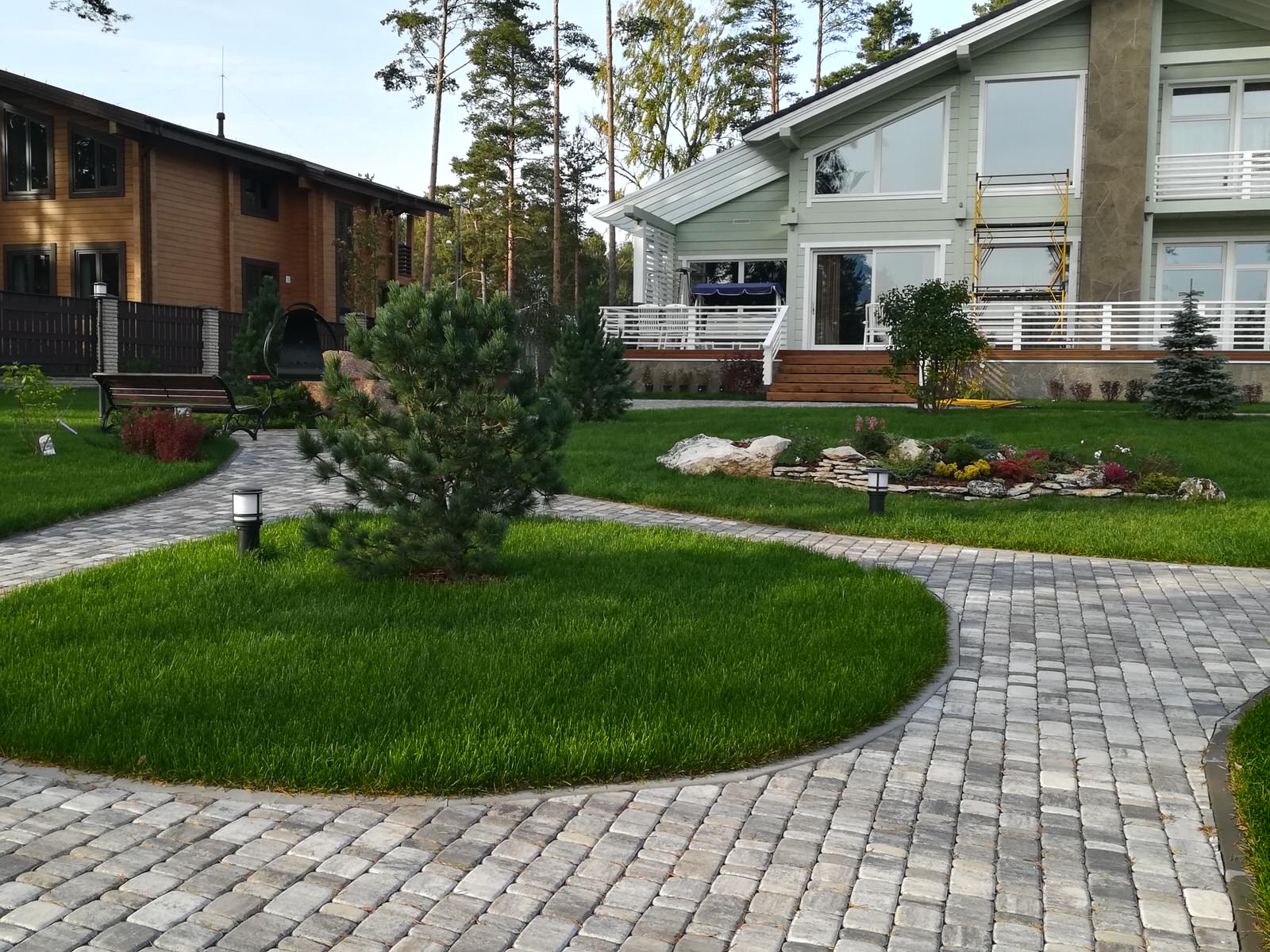 Ландшафтный дизайн загородного участка