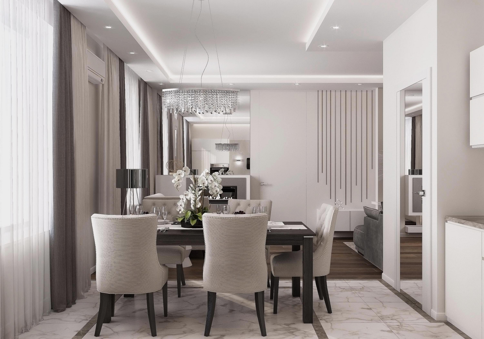 Трехкомнатная квартира