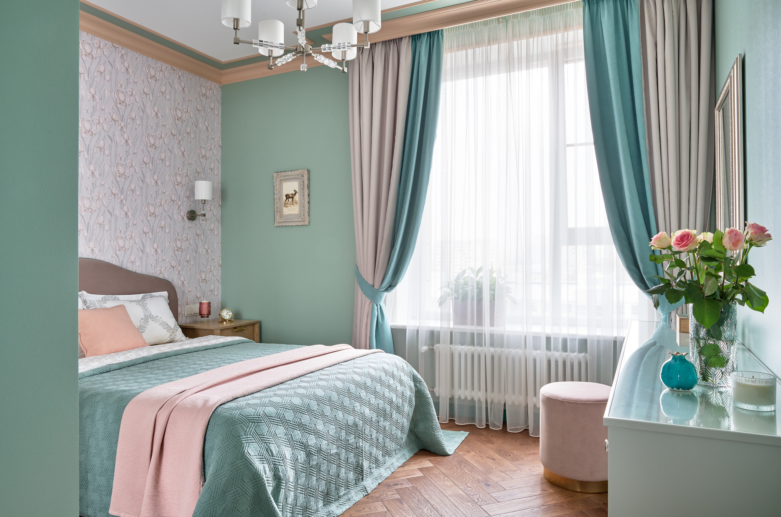 В гостях: Интерьер в оттенках картины из Доминиканы