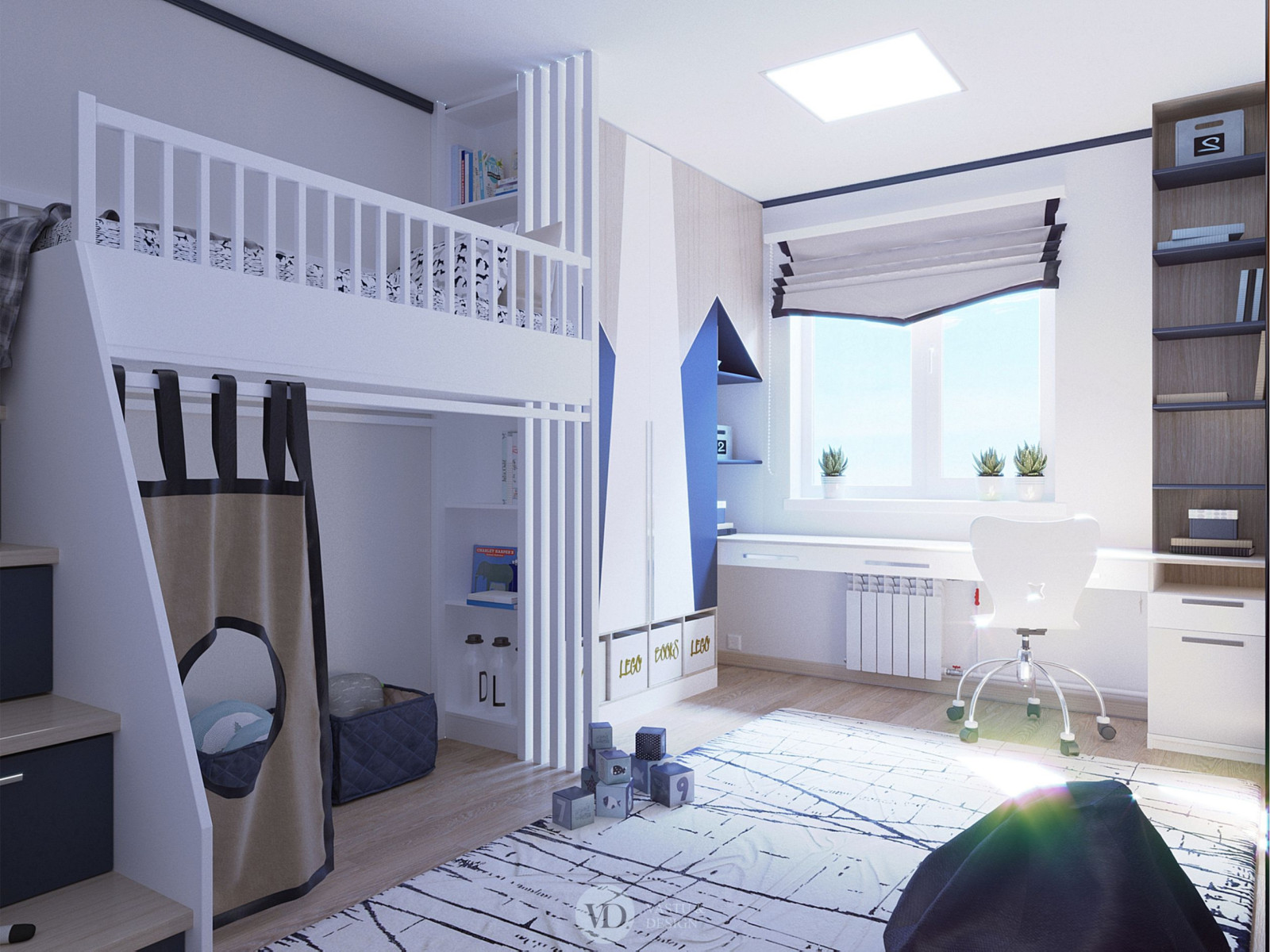 Обложка проекта: Дизайн-проект квартиры на Тополиной аллее