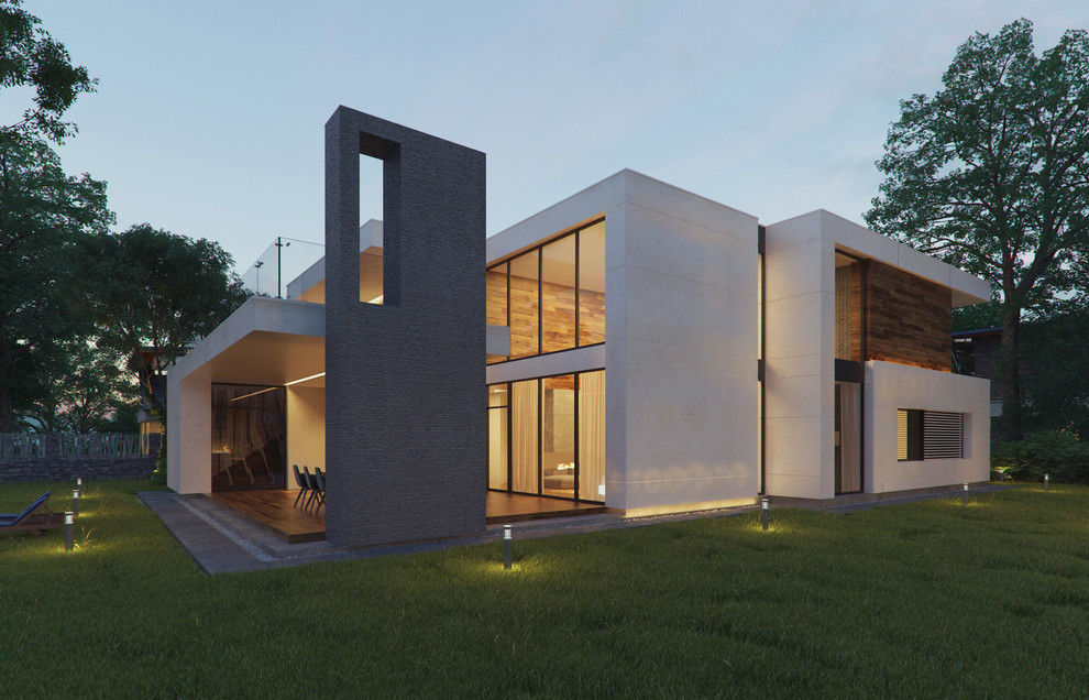 Загородный дом в поселке подмосковные вечера