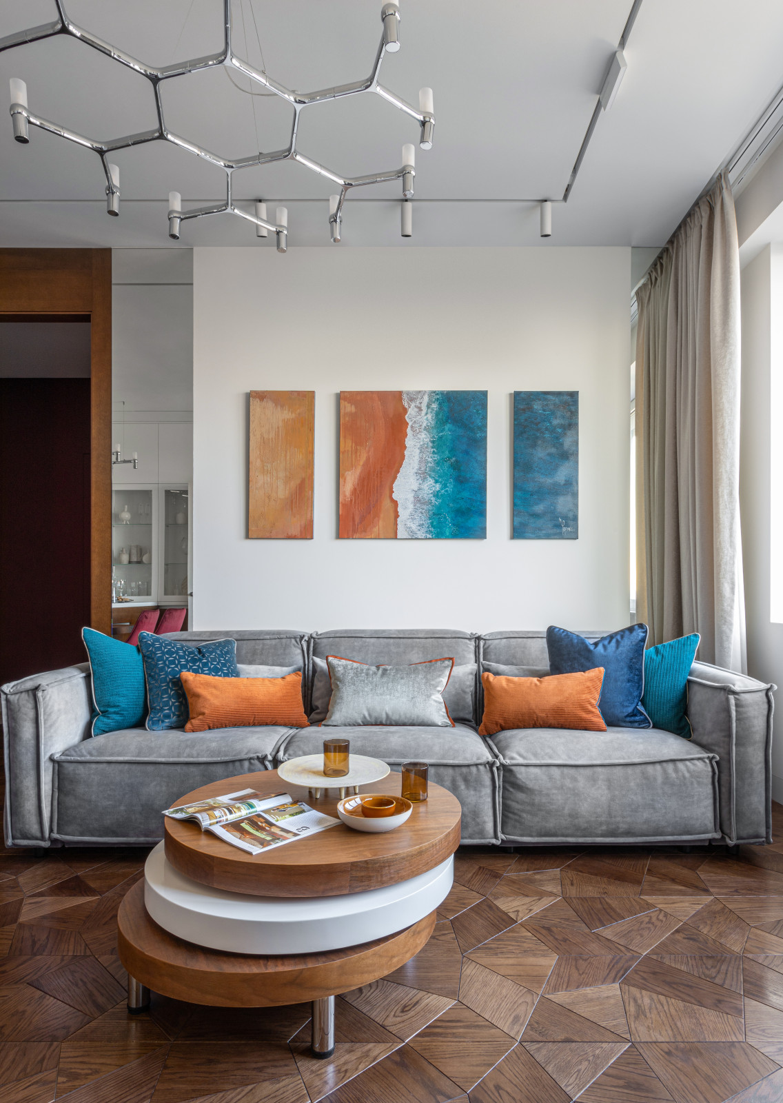 Квартира 74,6 кв.м. ЖК "Лица" Реализованный проект