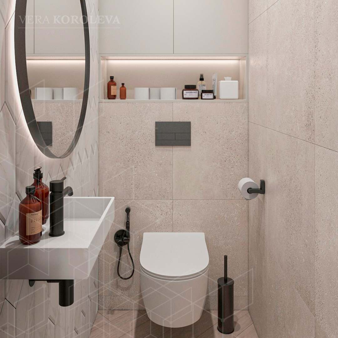 Дизайн двухкомнатной квартиры для семьи с девушкой-подростком в ЖК "Ультра Сити"