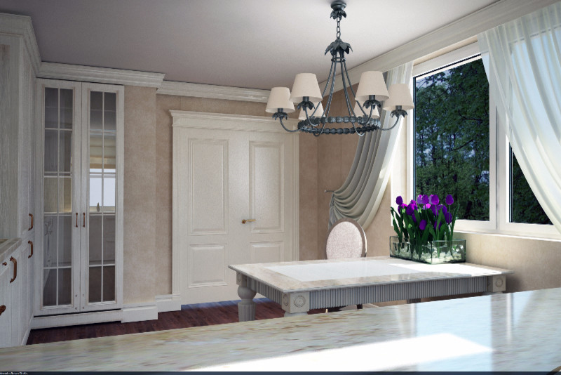 Обложка проекта: Прованс в маленьком подмосковном доме