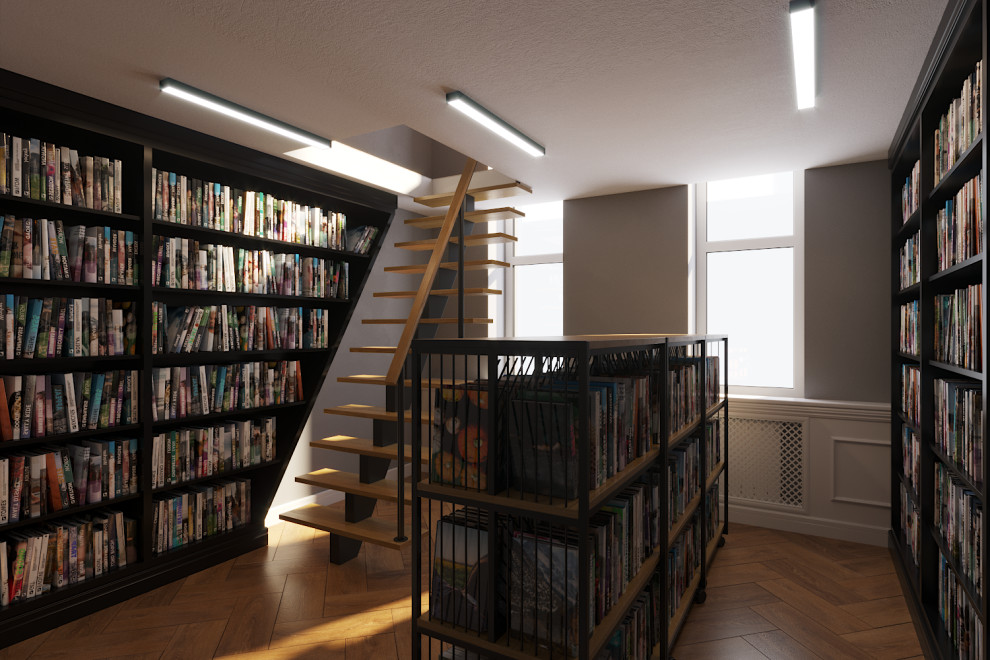 Дизайн-проект Модельной библиотеки в с.Усть-Кяхта (Республика Бурятия)