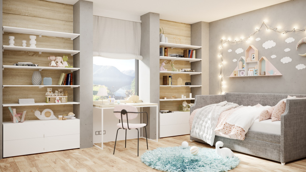 Обложка проекта: Детская комната для девочки