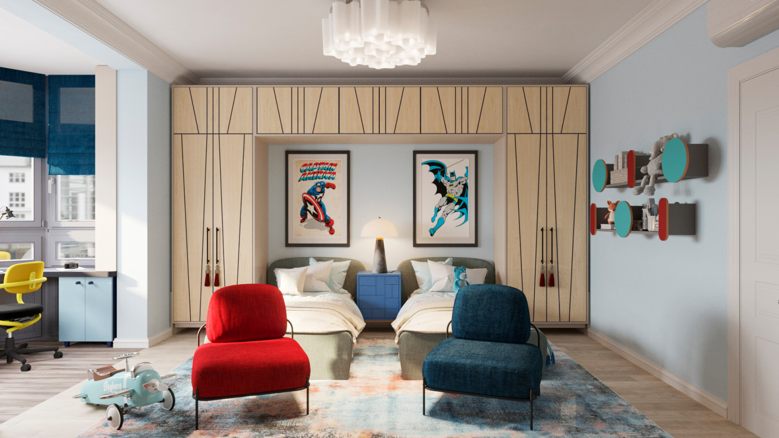 Геометричная детская