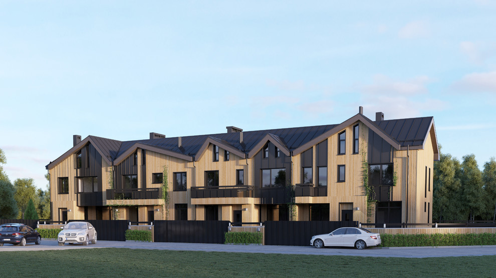 Таунхаус на 4 квартиры  в Подмосковье