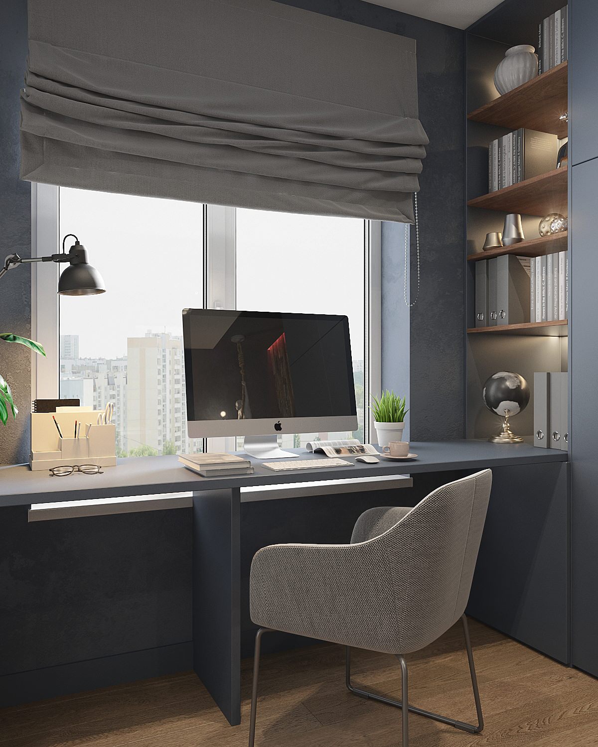 Элегантная современная трехкомнатная квартира