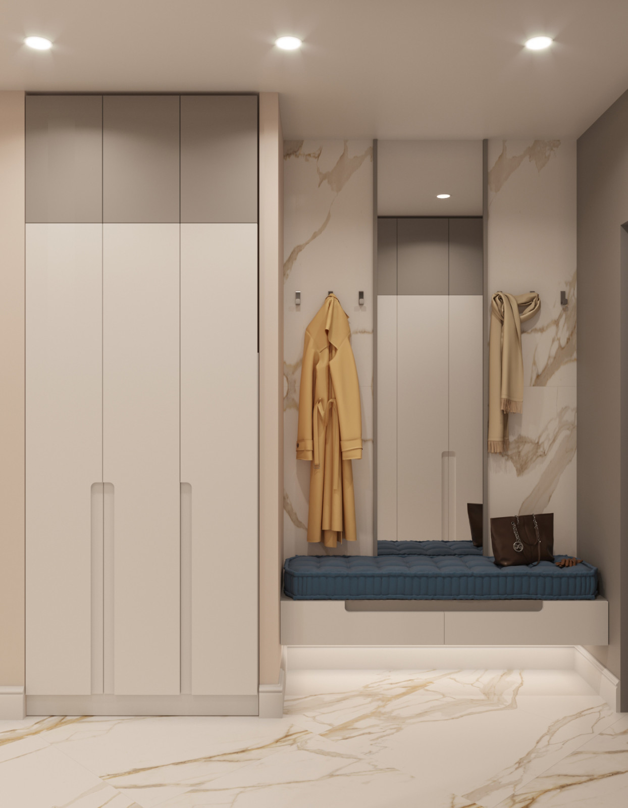 Обложка проекта: Квартира в ЖК "Юбилейный квартал", 91 м.кв.