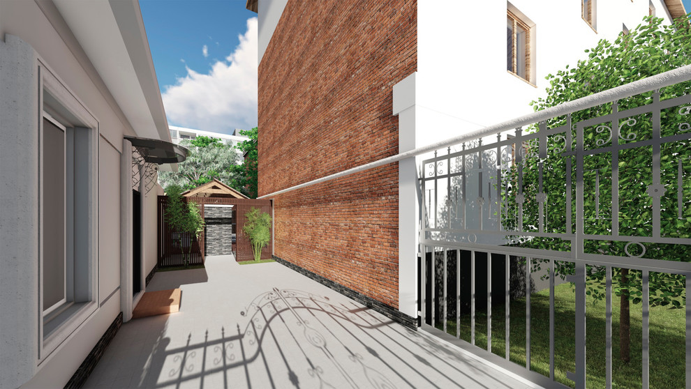 Благоустройство заднего двора