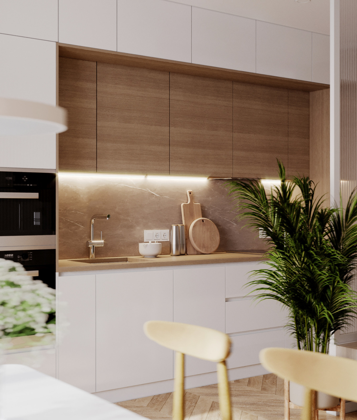 Сканди в ЖК "Серебрянный бор"