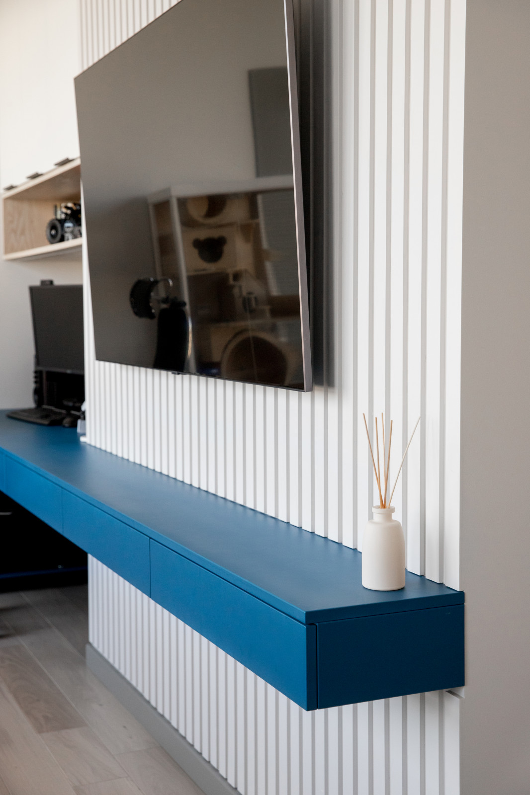 Небесно синий в ЖК Новочеремушкинская 17