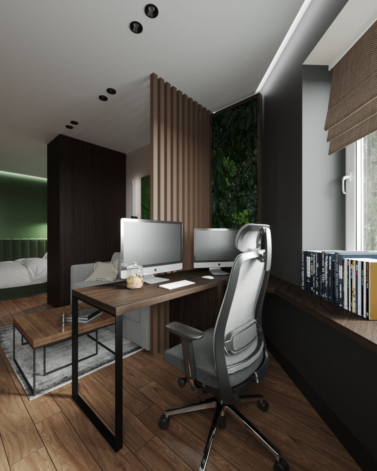 Однокомнатная квартира со сложной планировкой