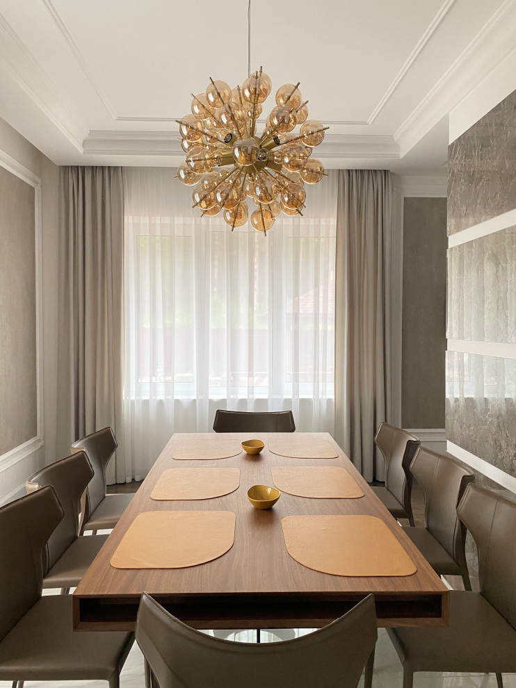 Шторы в обеденную зону.