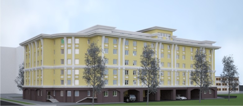 Обложка проекта: Общежитие СибГМу по улице Тверской