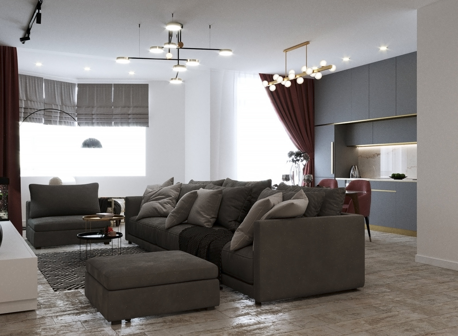 Квартира в центре города для семьи из 4ех человек