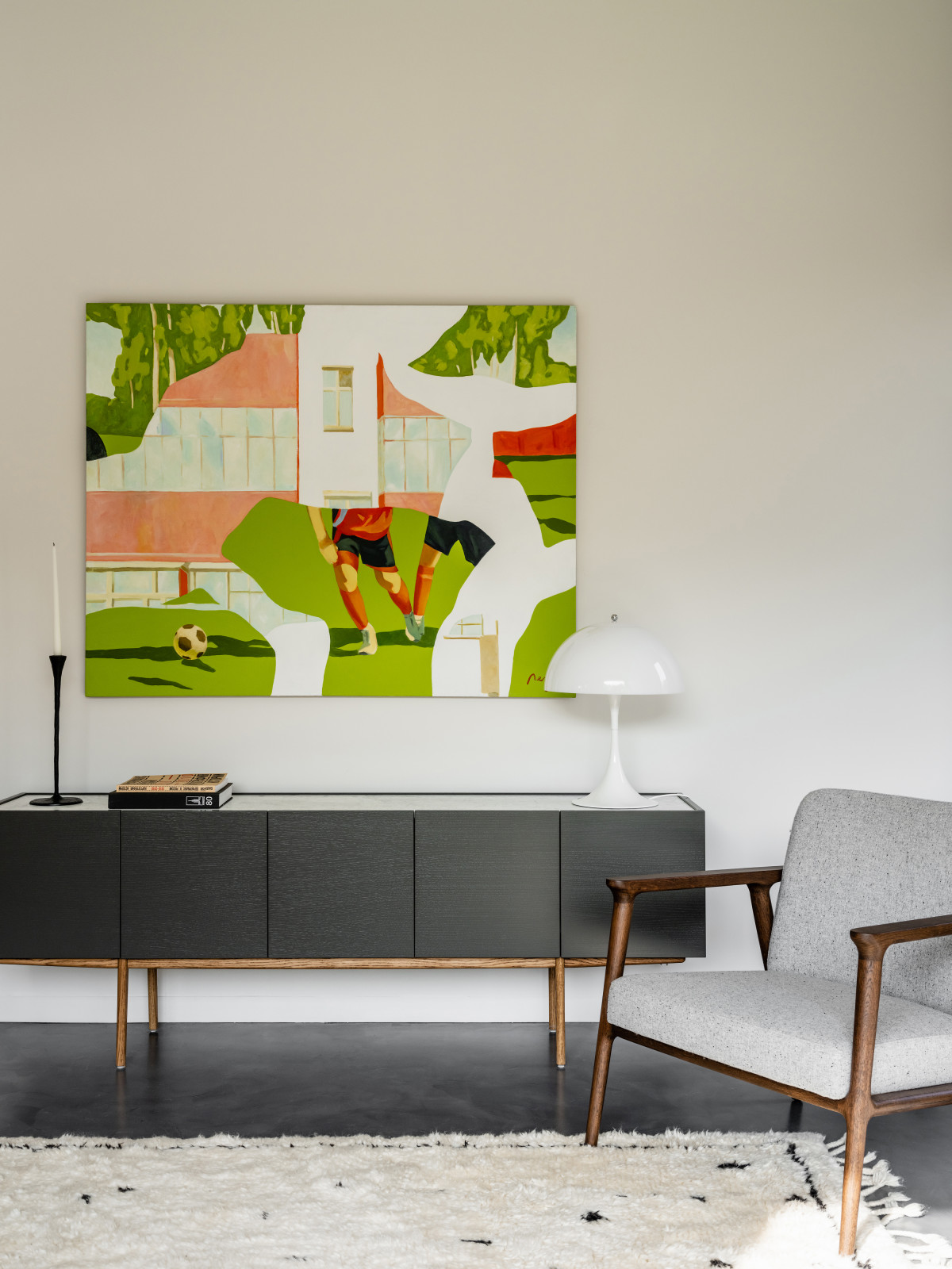 Houzz тур: Чёрный-чёрный дом под Троицком