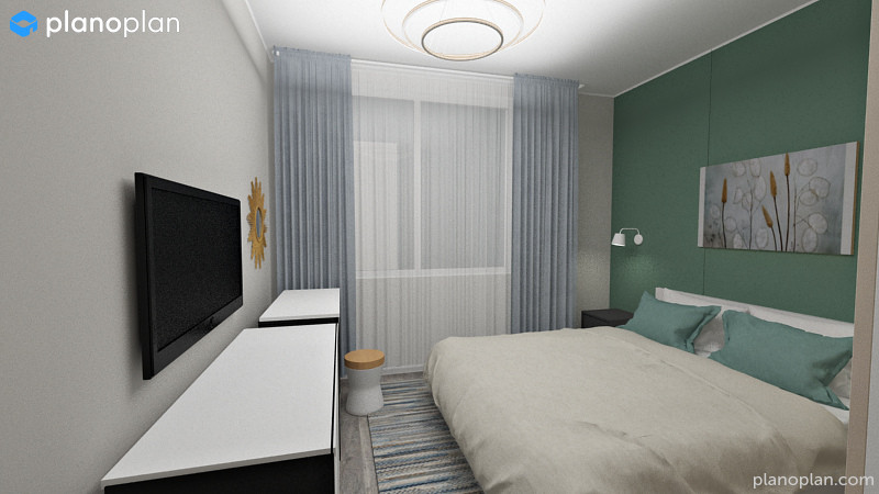 Обложка проекта: 4хкомнатная квартира для молодой семьи с кабинетом в кладовке