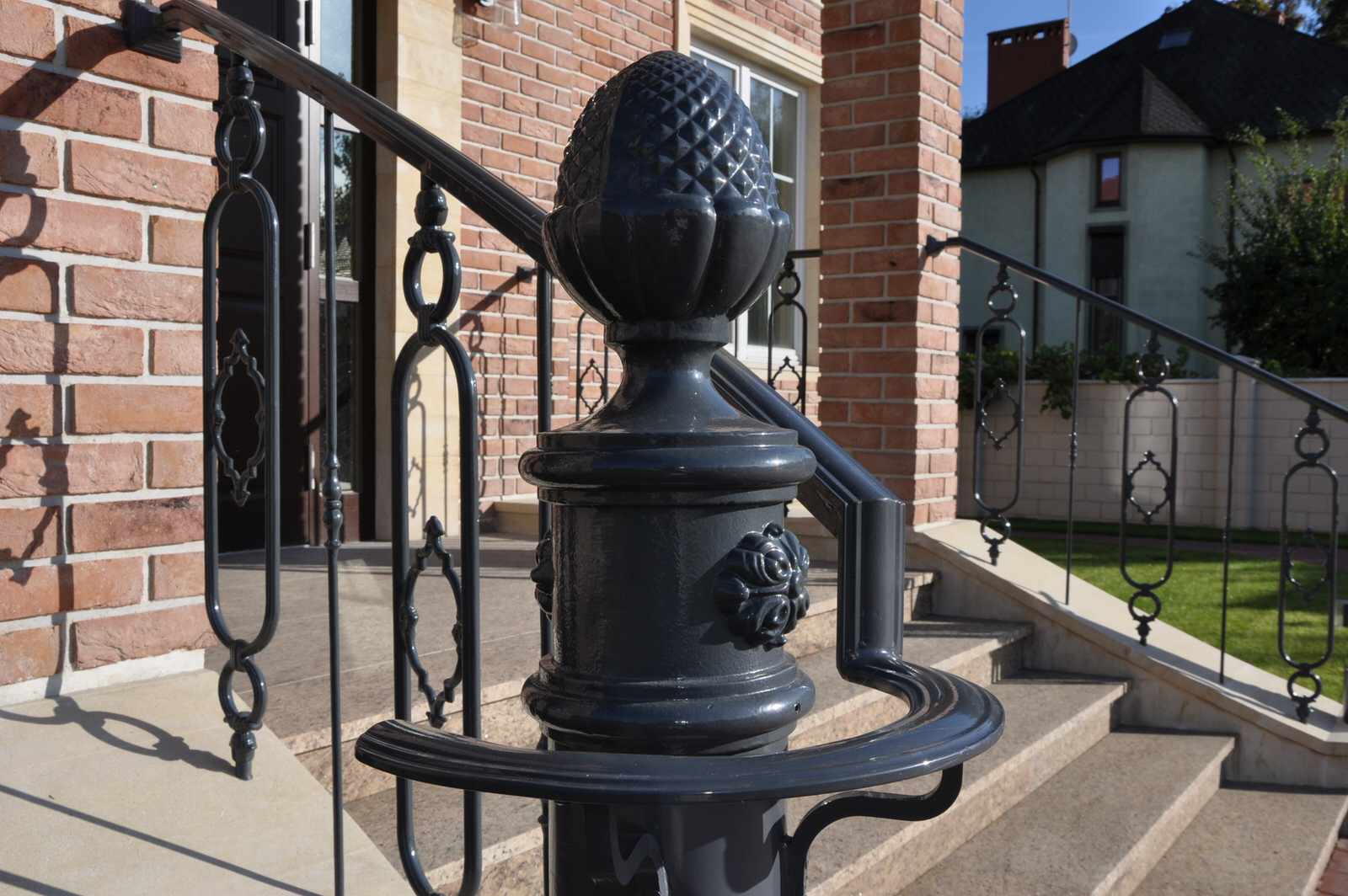 Ворота и балюстрады для частного дома