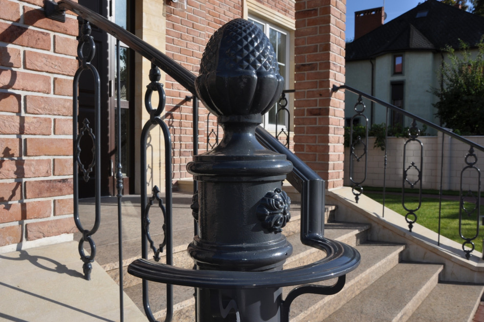 Ворота и балюстрады для частного дома