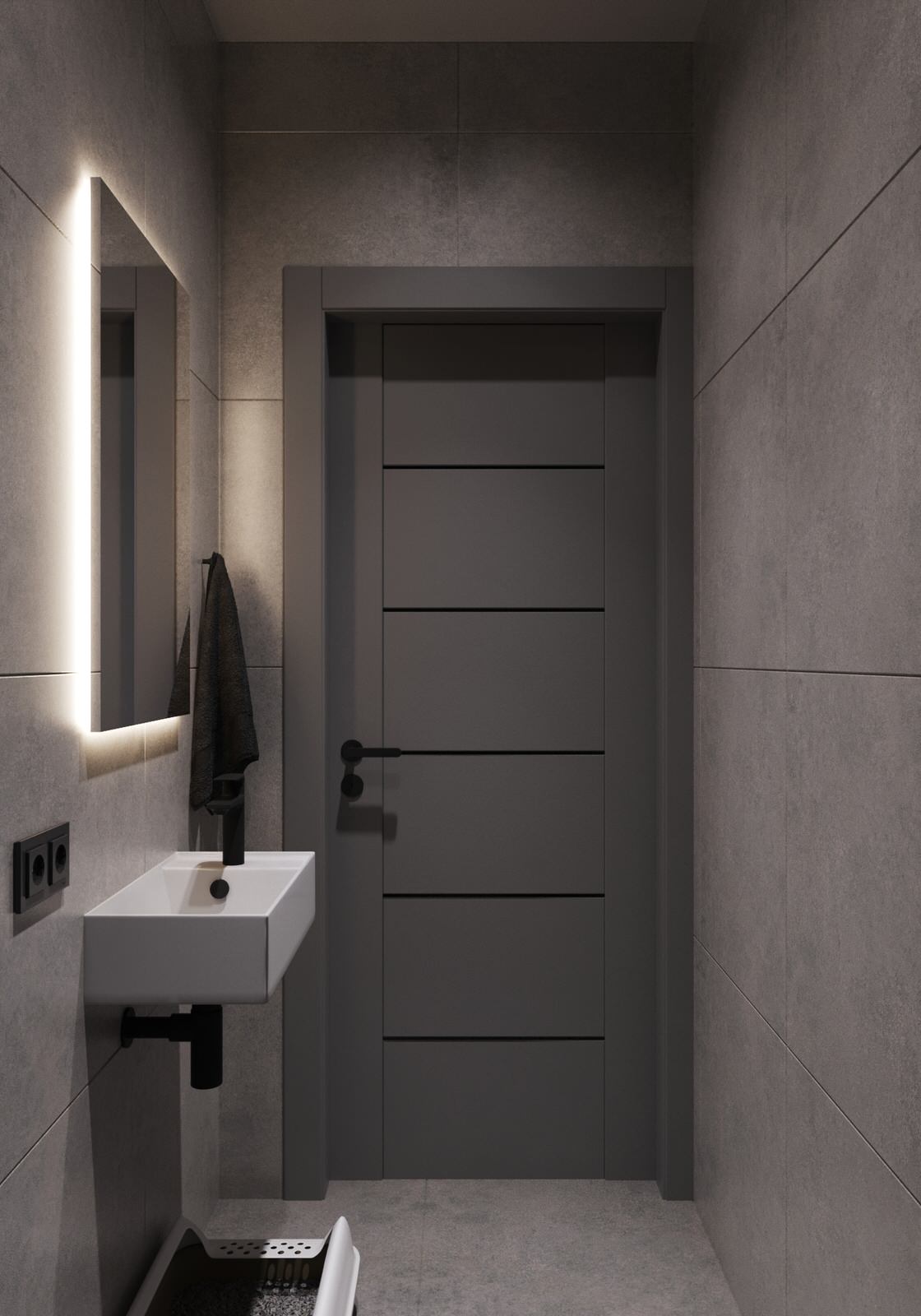 3-х комнатная квартира в одном стиле