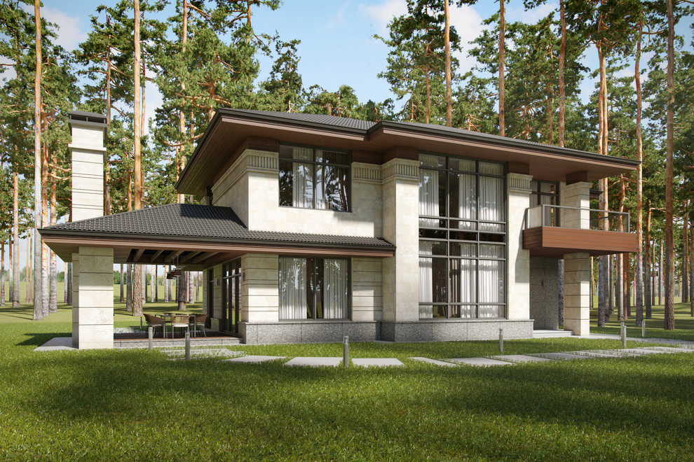 Проект индивидуального жилого дома в коттеджном поселке "Савоя"