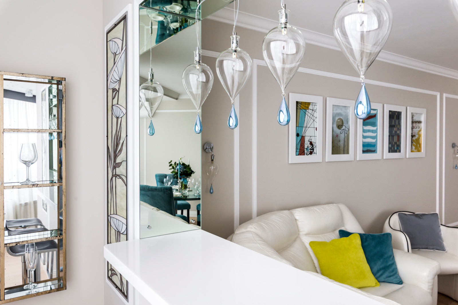 Интерьер квартиры в ЖК "Скай Форт"