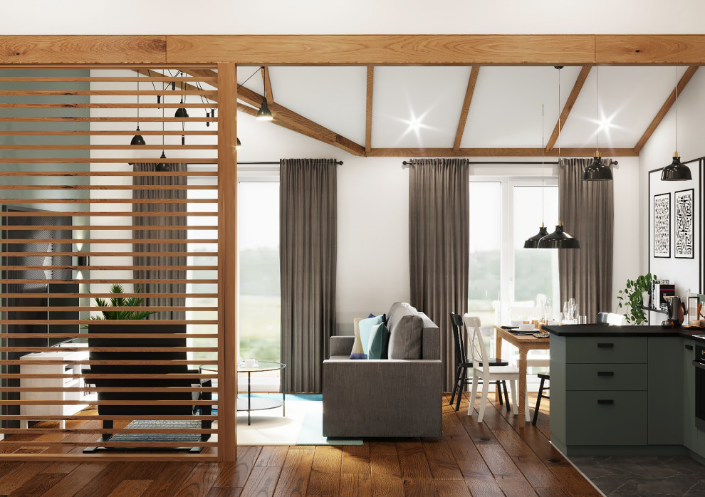 Обложка проекта: Дизайн-проект дуплекса в Ленинградской области