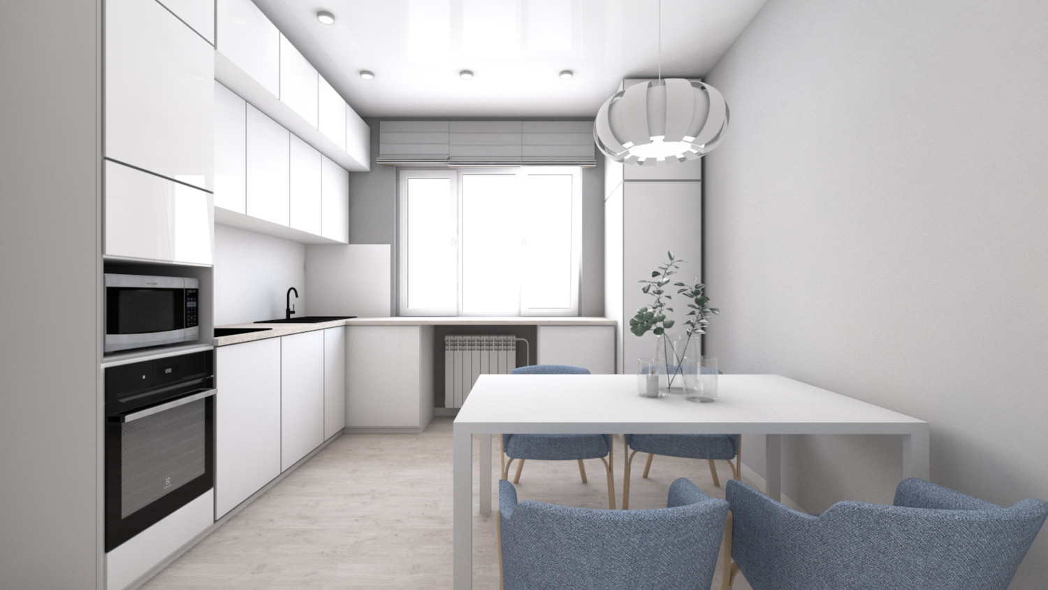 Кухня гостиная / спальня / в однушке