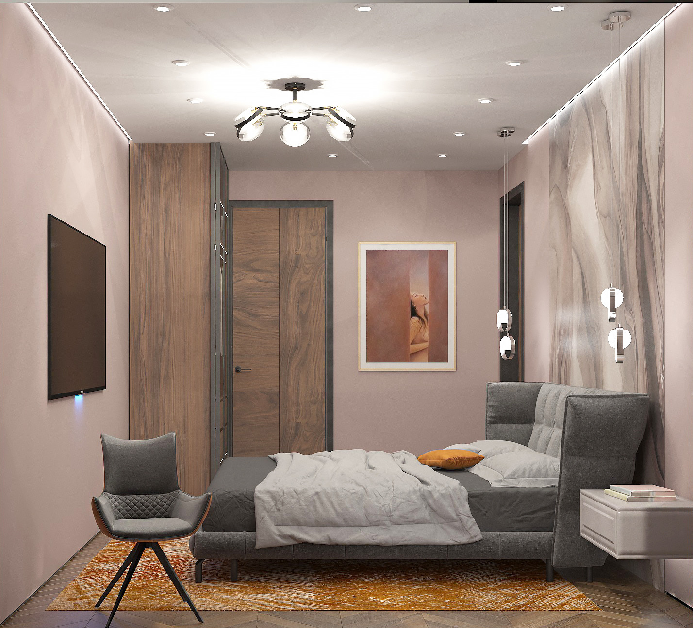 Дизайн-проект квартиры 90,7 м2