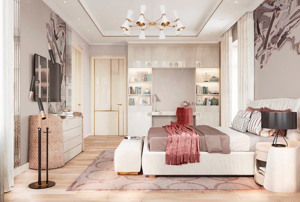 Роскошь в стилистическом разнообразии - спальня