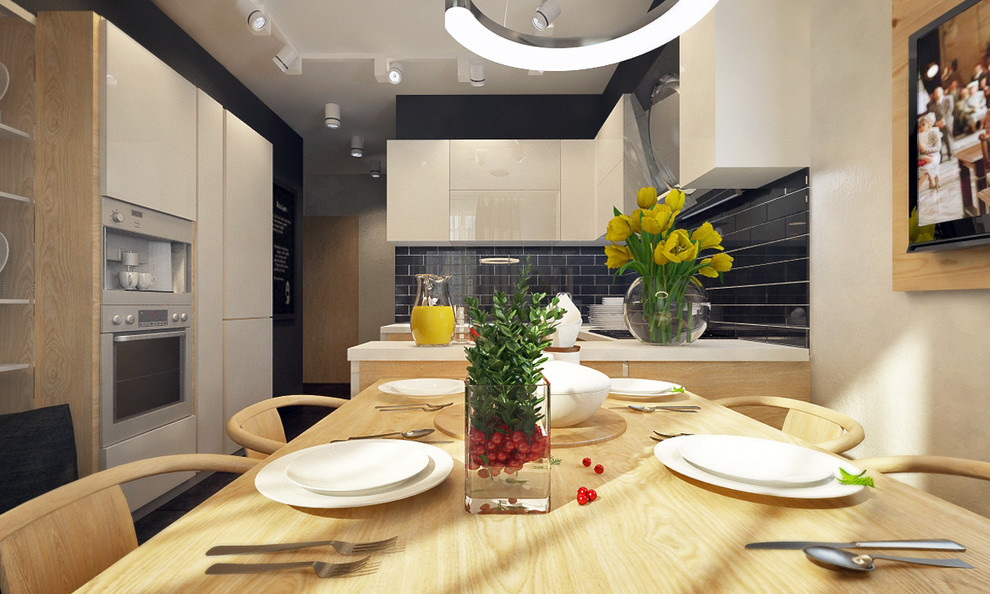 Дизайн кухни в современном стиле.