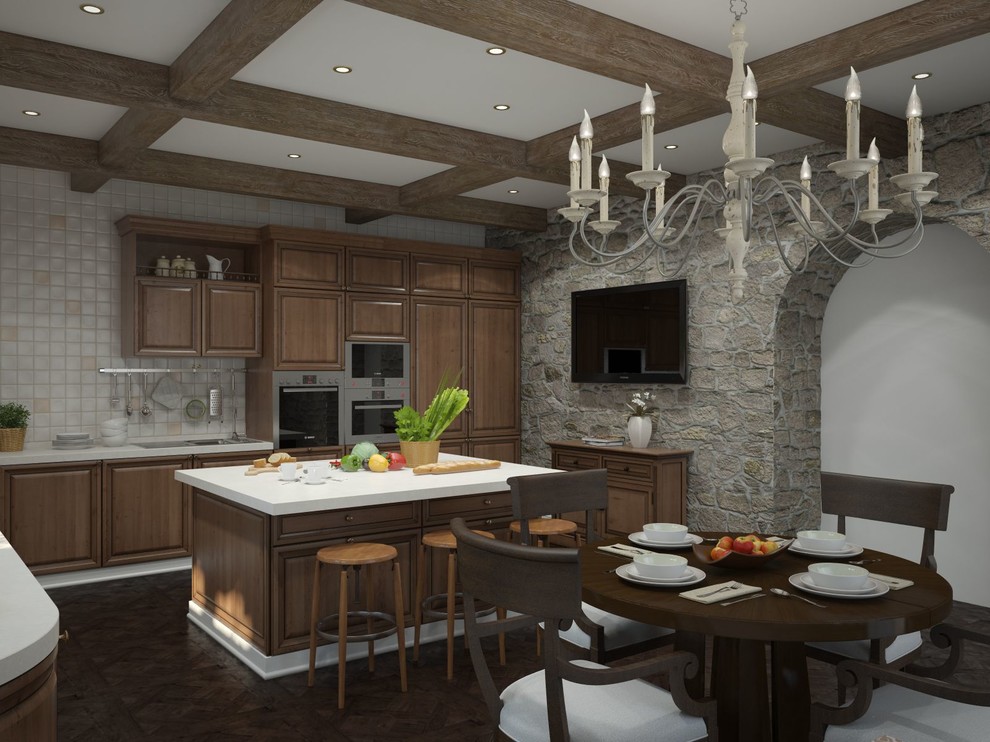 Деревенский стиль в поселке "Петровские аллеи"