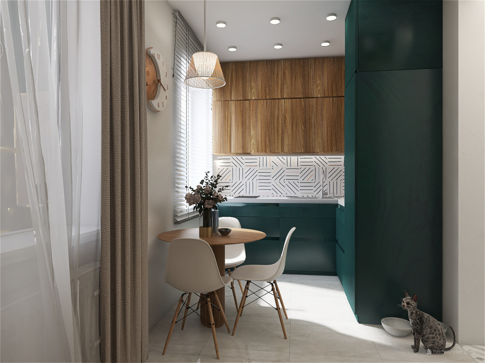 Функциональная однокомнатная квартира-студия