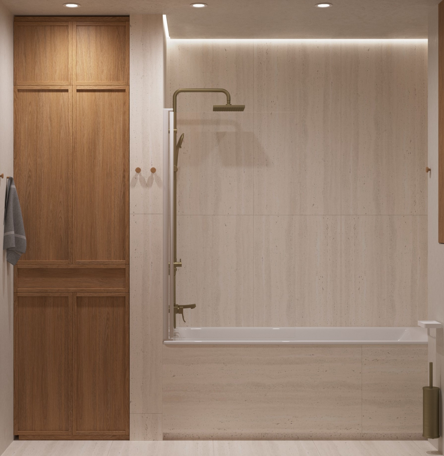 Проект квартиры в Москве, джапанди