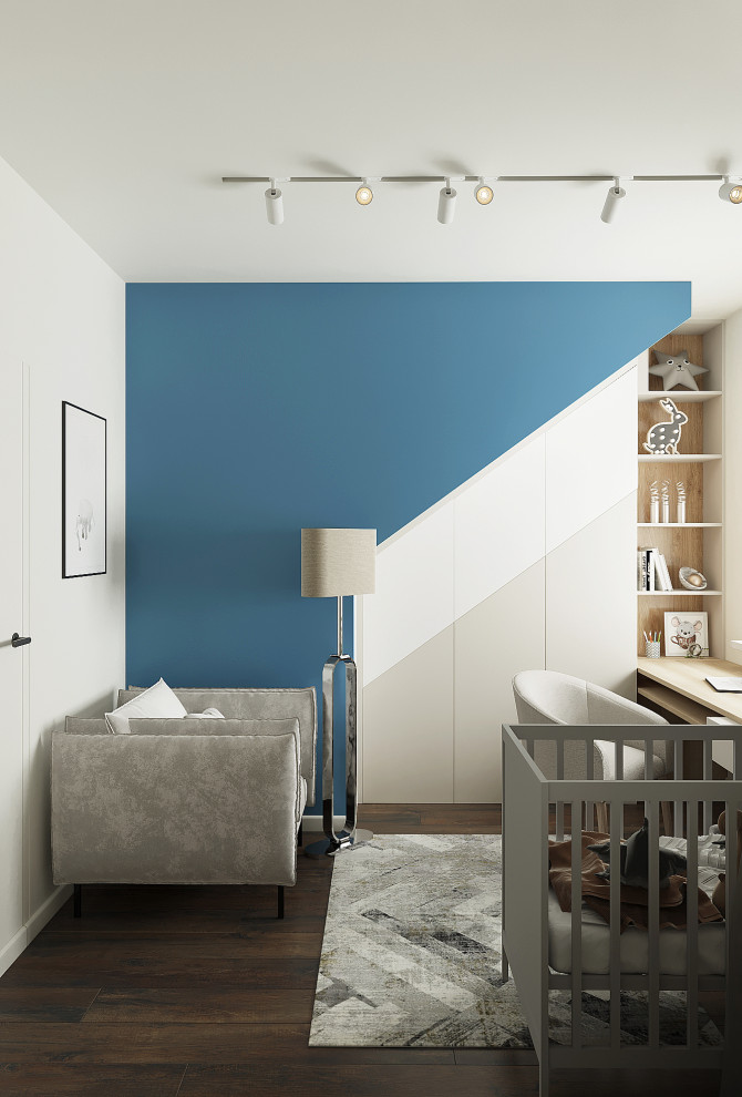 Двухуровневая квартира для молодой семьи