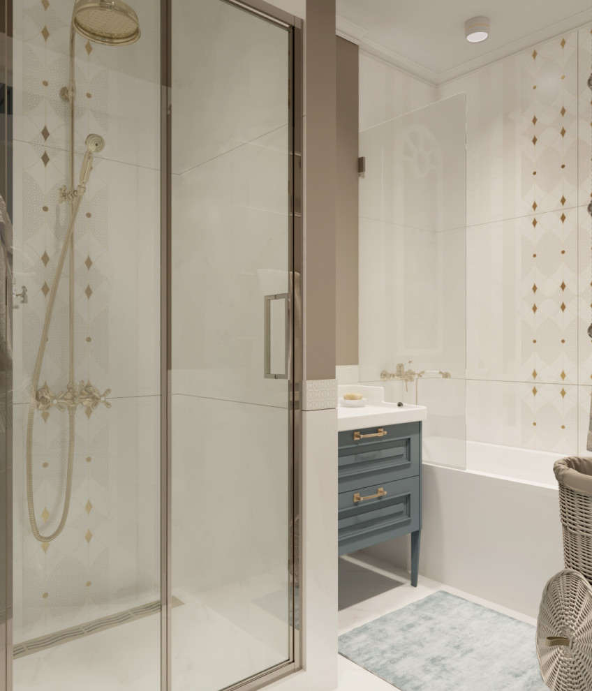 Санузел. В стиле Неоклассика