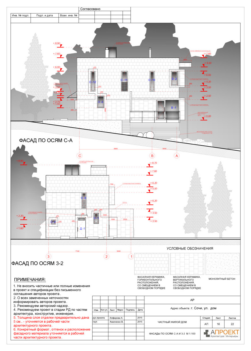 Обложка проекта: ДОМ С ВИДОМ НА МОРЕ В СОЧИ