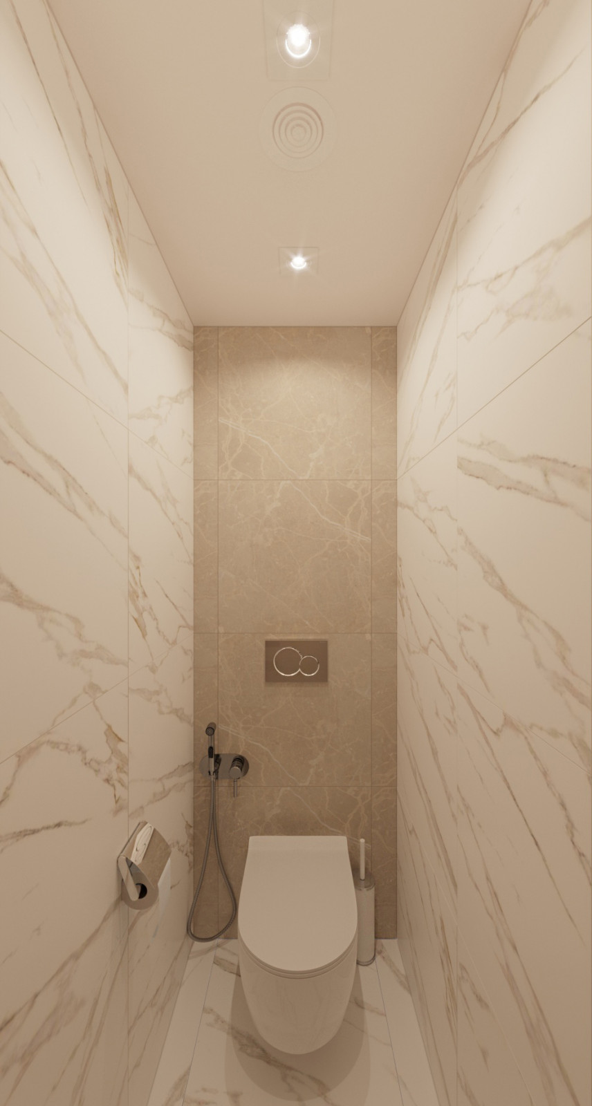 Дизайн проект трёхкомнатной квартиры