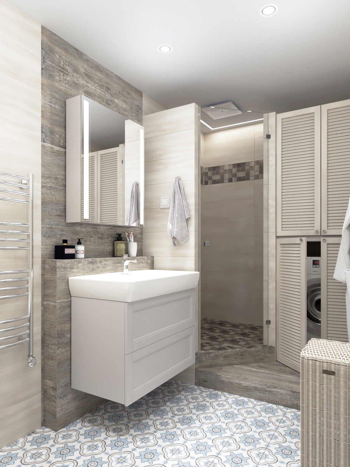 Okihome джинсовый интерьер