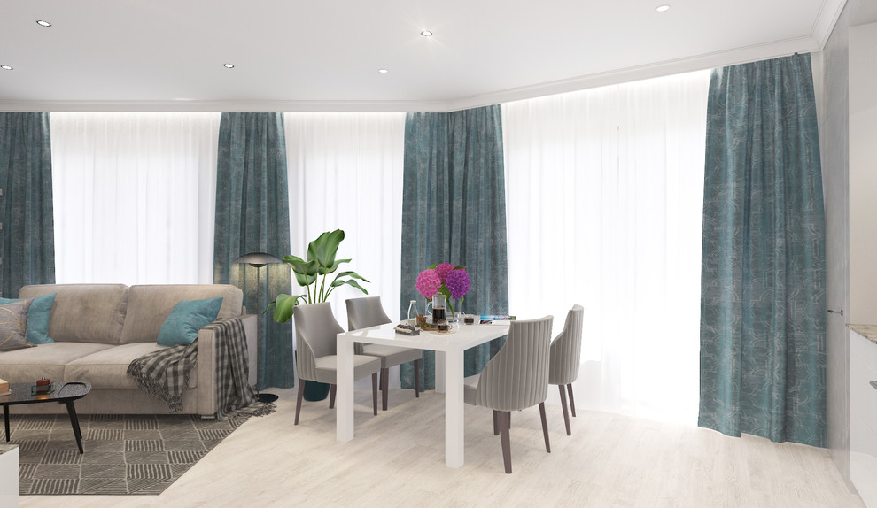 Дизайн интерьера 3-х комн квартиры