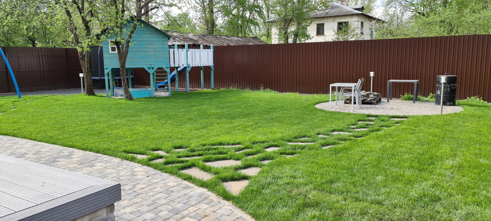 рулонный газон