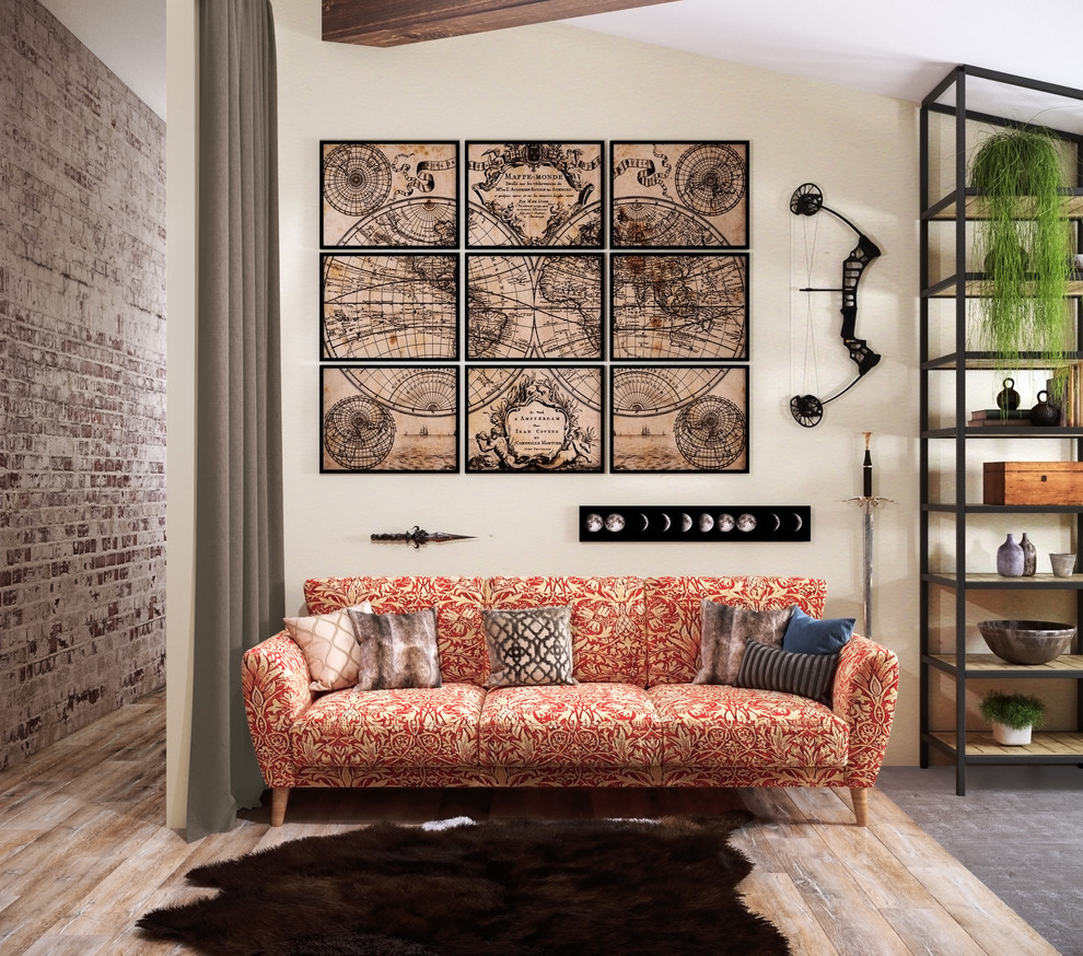 Проект для телеканала НТВ. Кухня-Гостиная