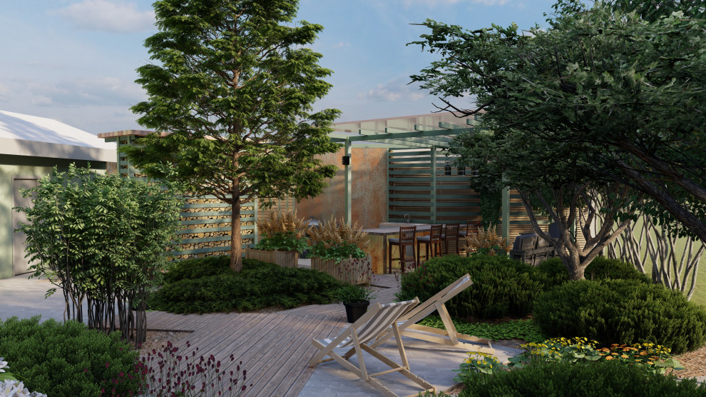 Обложка проекта: Уютный дворик