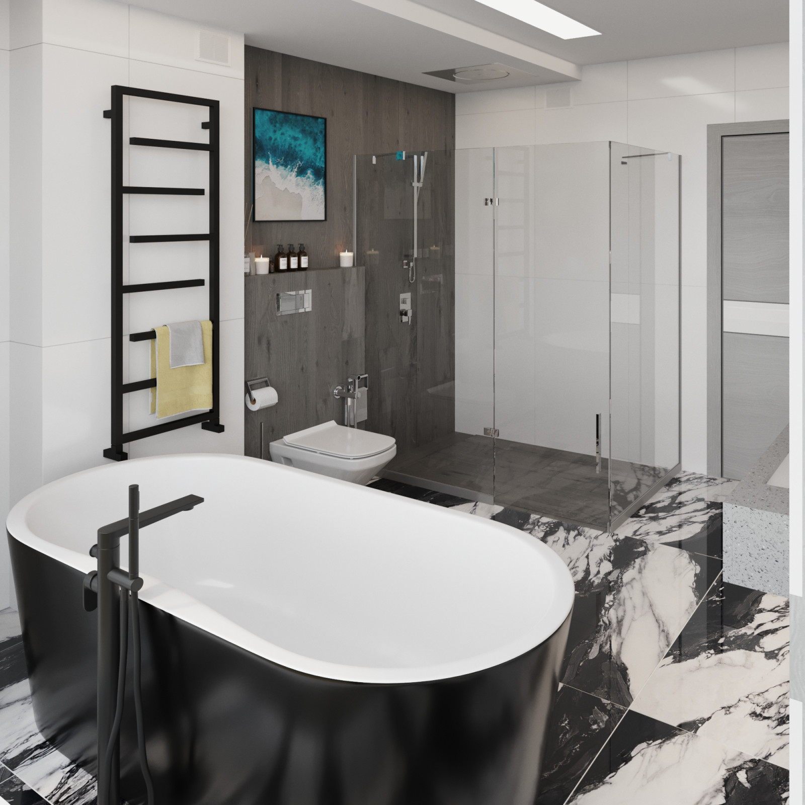 интерьер таунхауса