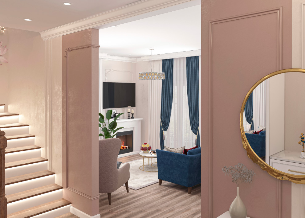 Дизайн-проект двухуровневой квартиры. г.Калининград