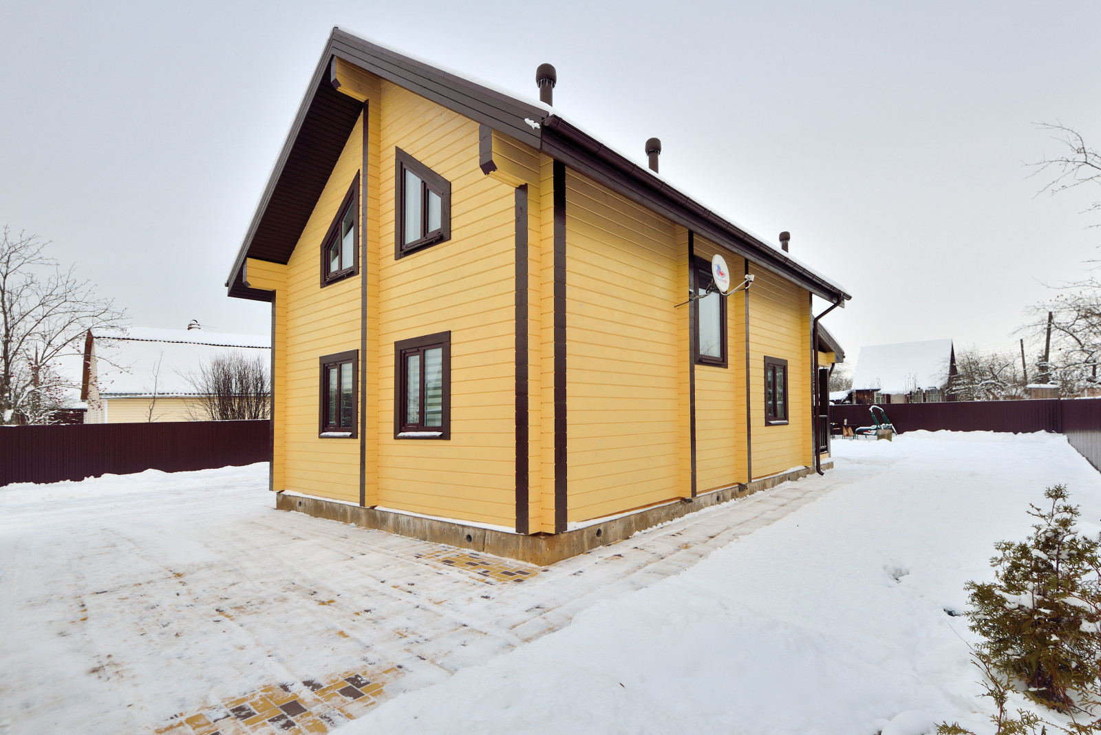 Дом из клееного бруса "Покровское"