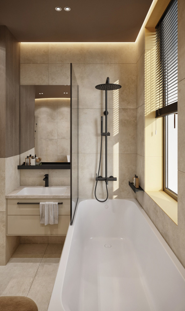 Проекттрехкомнатная квартира 115 м²