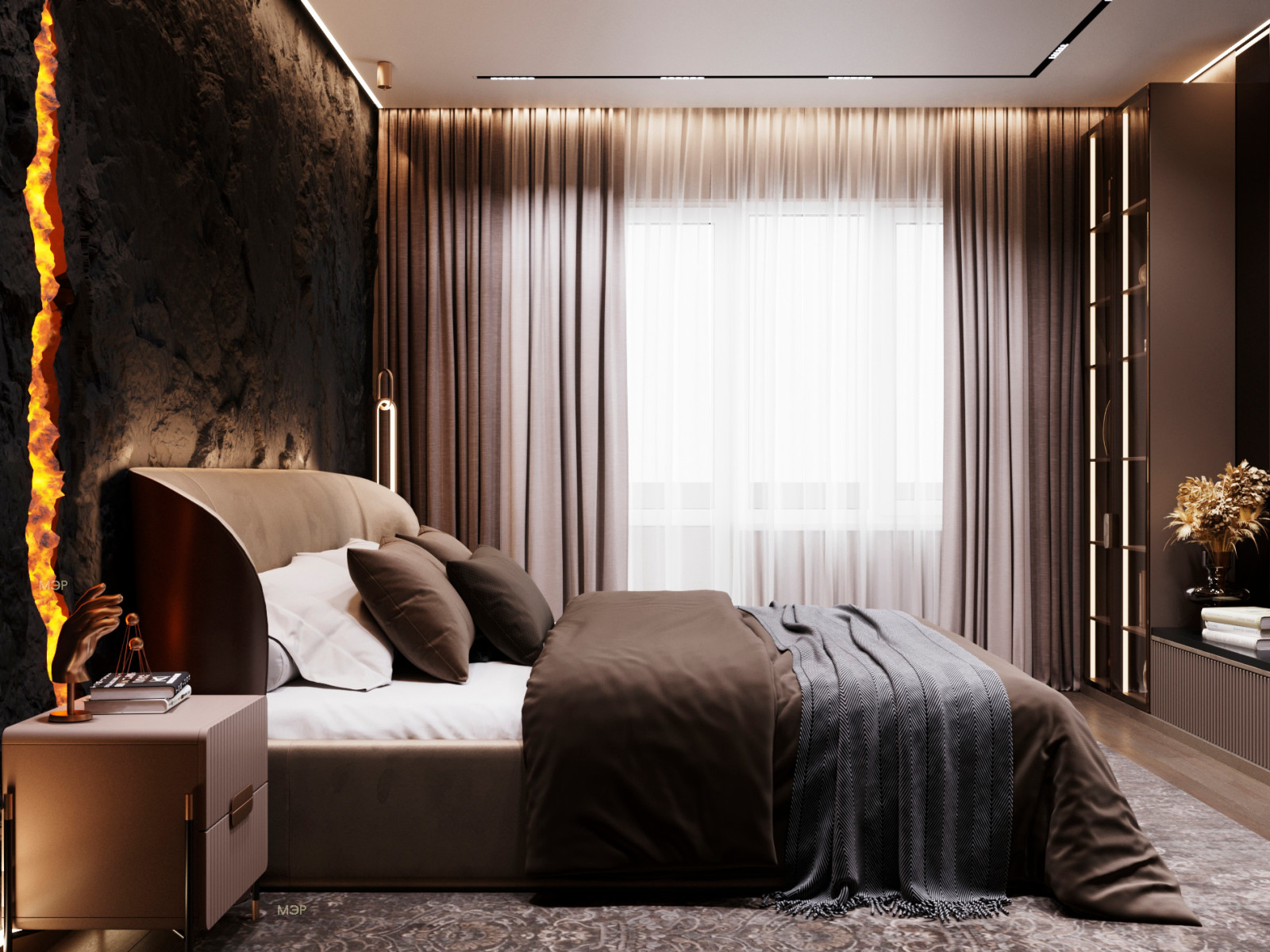 Мужская спальня